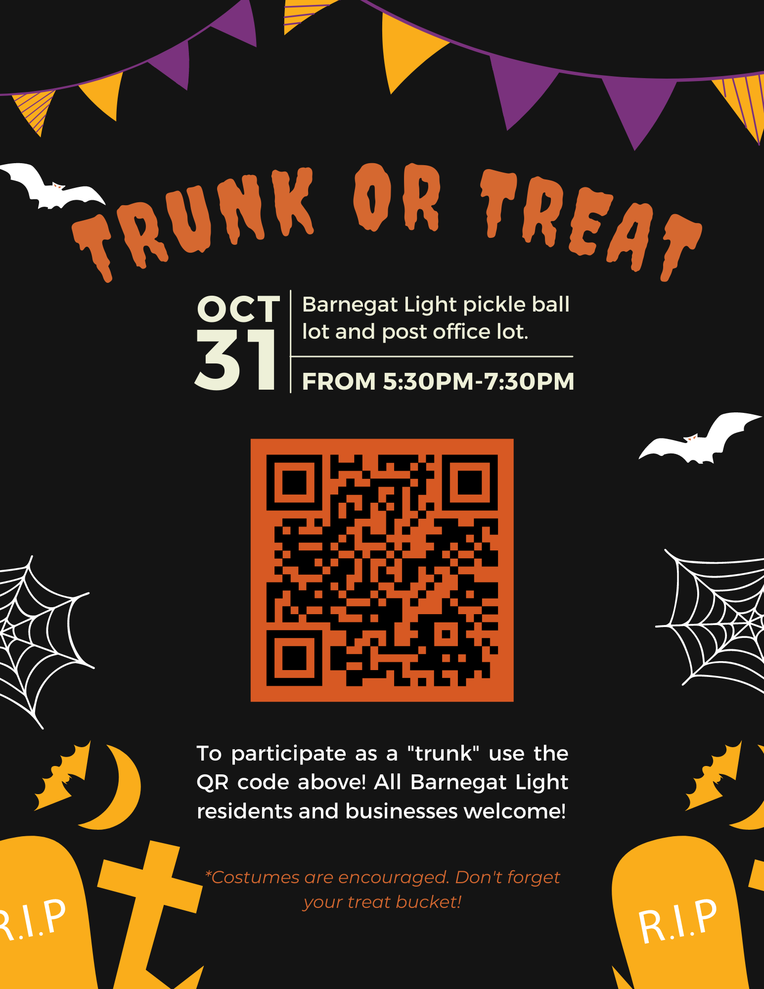 TRUNK OR TREAT FLYER 2022